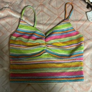 Colorful Crop Top
